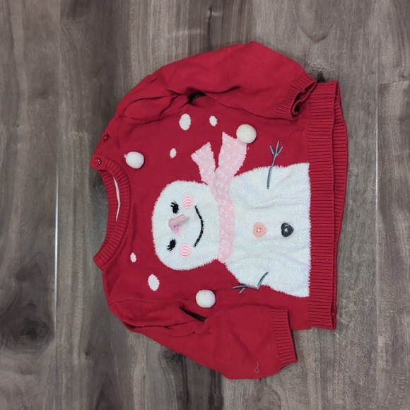 2T snowman Christmas sweater - Picture 1 of 2